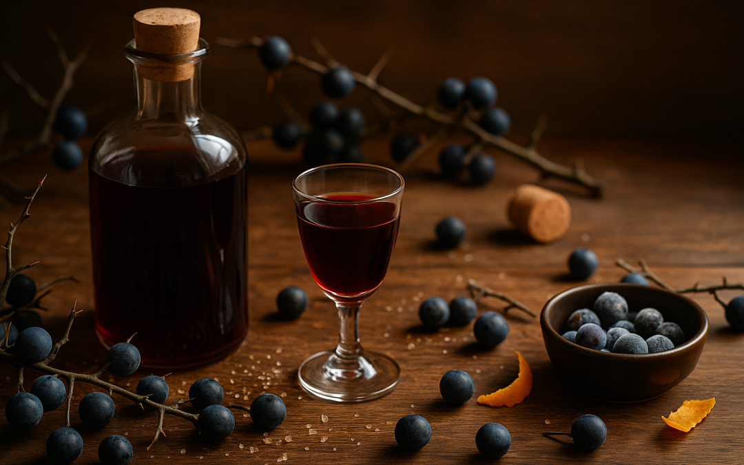 Sleedoornlikeur (Sloe Gin / Sloe Jenever)